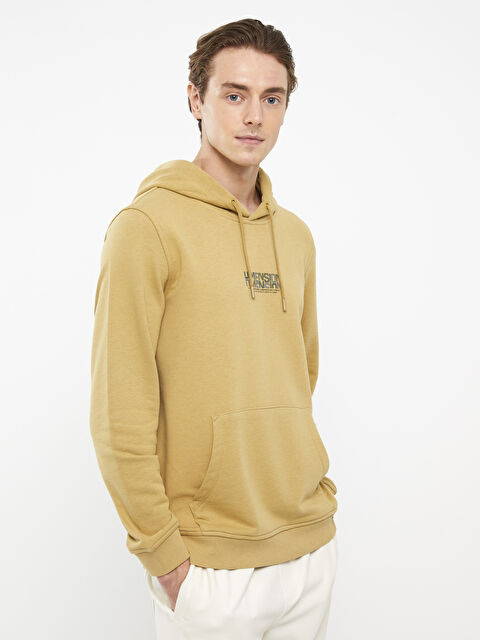 XSIDE Мужское худи с длинным рукавом и принтом - S3AV18Z8-TAF