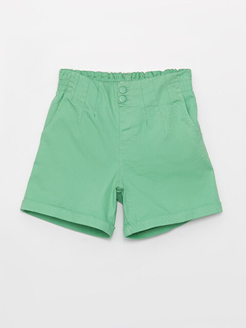 LCW Kids Basic Gabardine Girls Shorts - S3AY17Z4-GA6