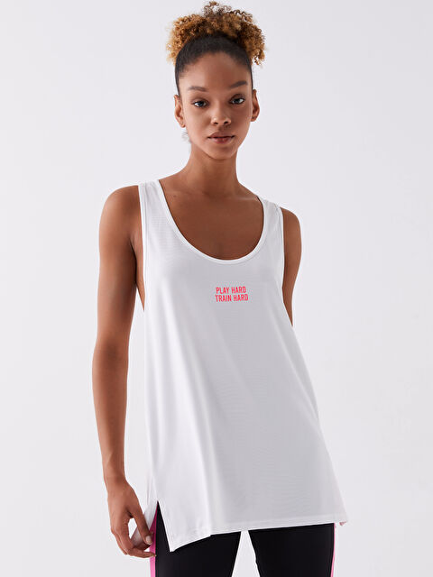 XSIDE ACTIVE Débardeur Athlétique de Sport Imprimé pour Femmes à Encolure en U - S3BB49Z8-R9J