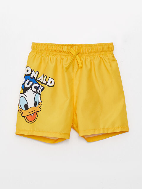 LCW baby Donald Duck Baskılı Erkek Bebek Deniz Şort - S3BB84Z1-JR6