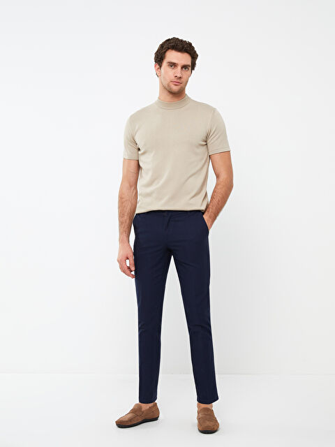 Slim Fit Men's Trousers -S3BI73Z8-KN7 - LC Waikiki
