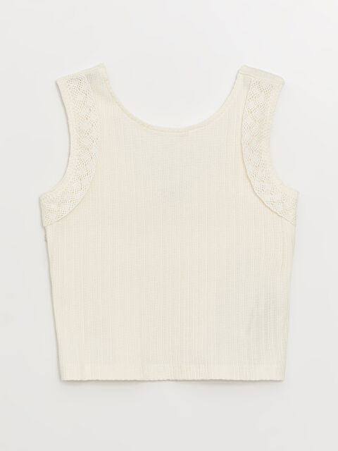 LCW Kids Crew Neck Girl Child Athlete - S3BJ09Z4-FDW