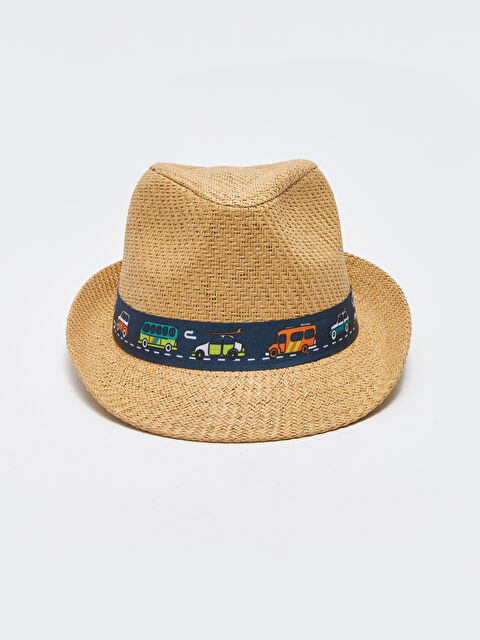 LCW ACCESSORIES Баланың сабан киіз федора қалпағы - S3BJ55Z4-P37