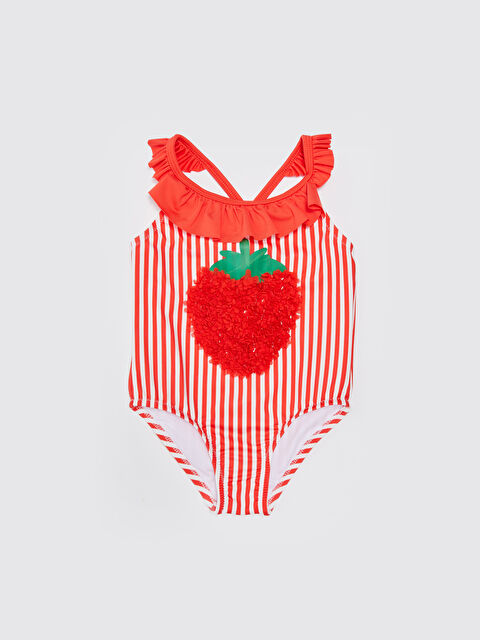 LCW baby Esnek Kumaştan Kız Bebek Mayo - S3BL12Z1-E48