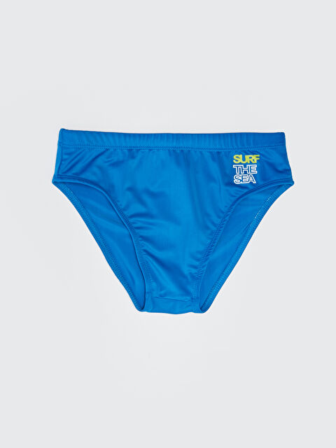 LCW Kids Quick Drying UV Protected Boy's Slip Swimsuit - S3BL64Z4-HGU