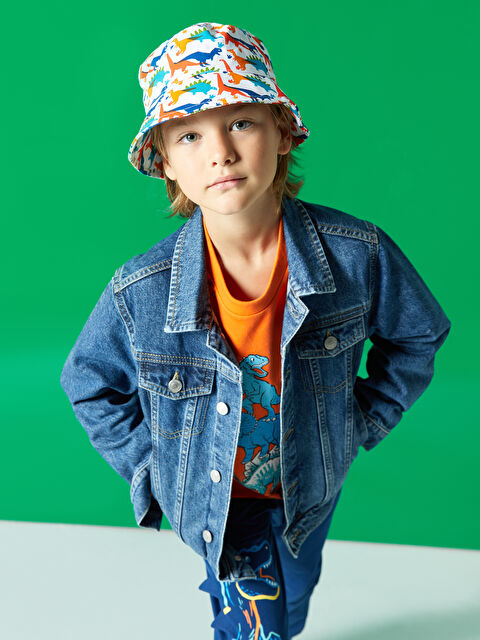 LCW ACCESSORIES Printed Boys' Bucket Hat - S3BM74Z4-J5E