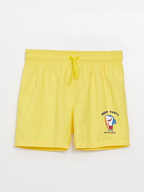 LCW baby شورت سباحة مطبوع بخصر مطاطي أولاد صغار - S3BR99Z1-JR6