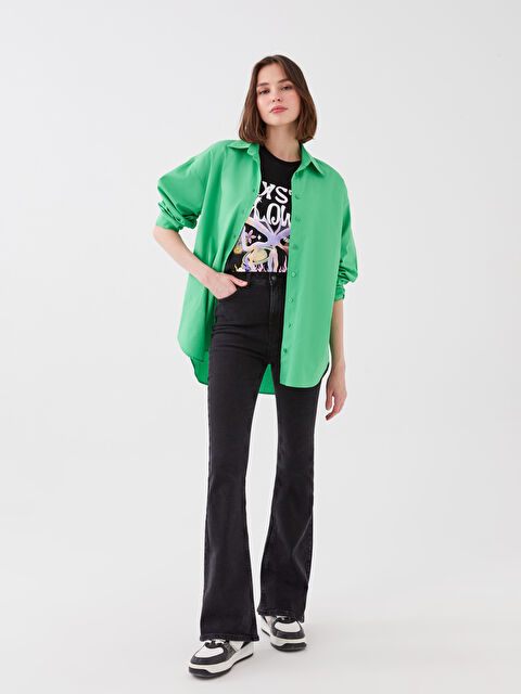 XSIDE High Waist Mars Flare Women's Jeans - S3BU44Z8-CVL