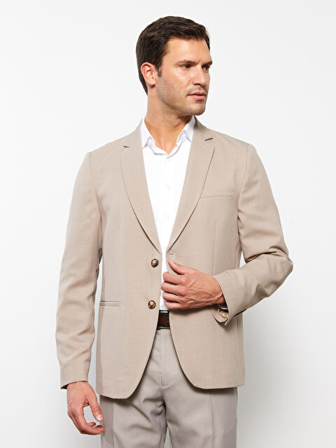 LCWAIKIKI Classic Slim Fit Men's Blazer Jacket - S3CA66Z8-S2R