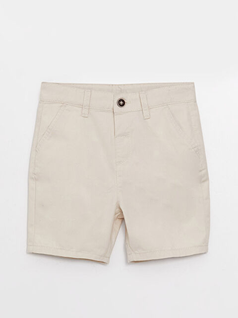 LCW baby Basic Baby Boys' Gabardine Shorts - S3CC30Z1-FWZ