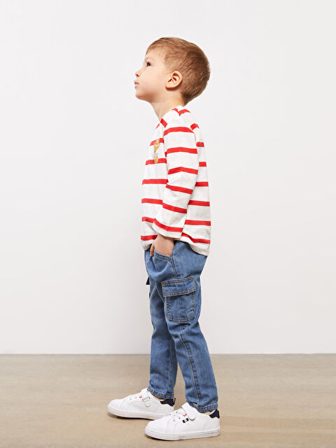 LCW baby Elasticated Waist Basic Baby Boys' Jeans - S3CC32Z1-H45