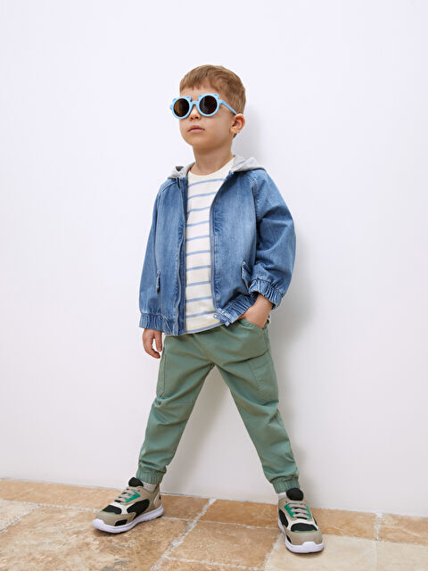 LCW baby Elasticated Waist Basic Baby Boys' Trousers - S3CD66Z1-GX7