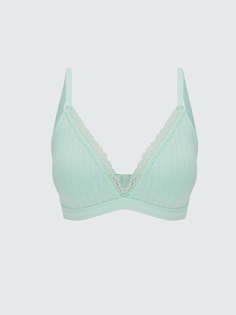 LCW DREAM Plus Size Non-wired Filled Plain Bra - S3CH50Z8-FPW