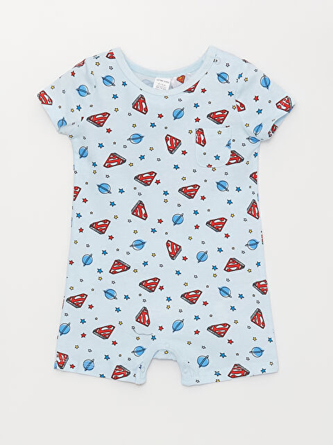 LCW baby Комбинезон с круглым вырезом и принтом для малышей мальчиков - S3CI79Z1-LQK