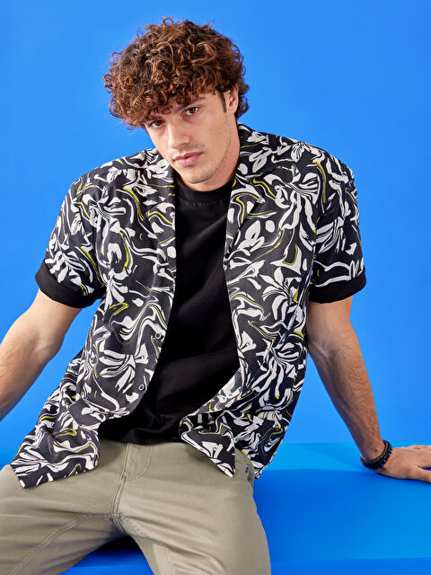 XSIDE Crew Neck Jersey Men's T-Shirt - S3CO53Z8-CVL