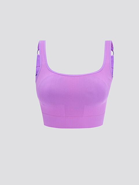 LCW DREAM Non-Wired Non-Padded Plain Seamless Sports Bra - S3CO58Z8-US1