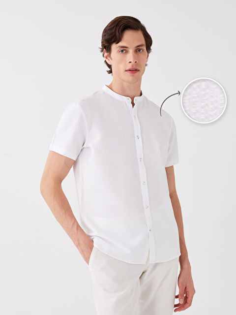 LCW Vision Regular Fit Short Sleeve Men's Shirt - S3CT03Z8-KE8