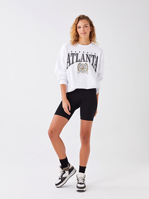 XSIDE ليجن قصير سادة بخصر مرن للسيدات - S3CY67Z8-CVL