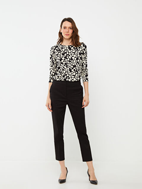 LCWAIKIKI Basic Slim Fit Women's Trousers - S3DC33Z8-CVL