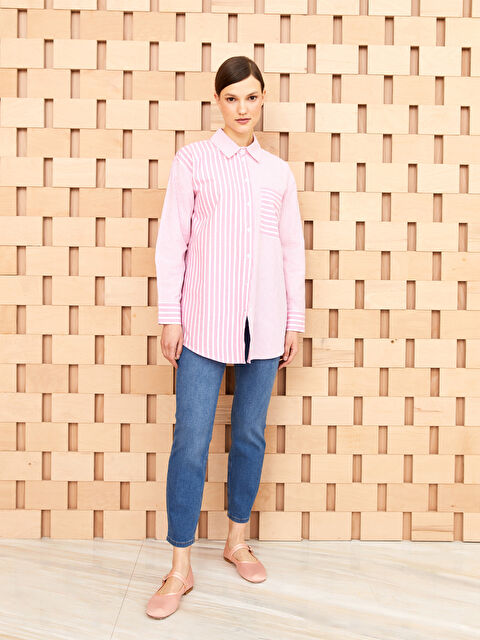 LCW Modest Elasticated Waist Slim Fit Women's Jeans - S3DF26Z8-H45