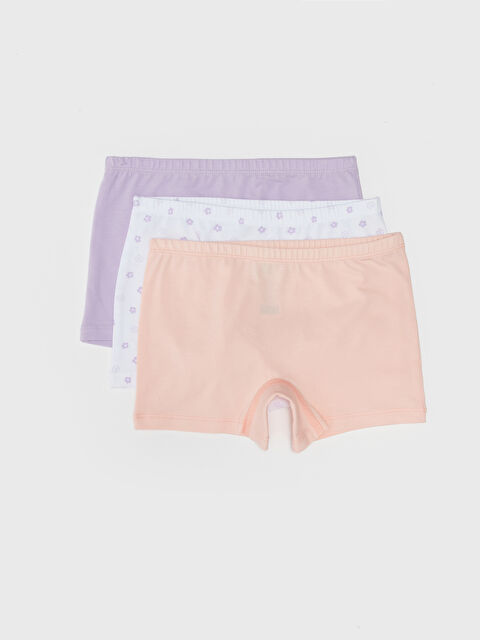 LCW Kids Cotton Girl Boxer 3-Pack - S3DL75Z4-G0W