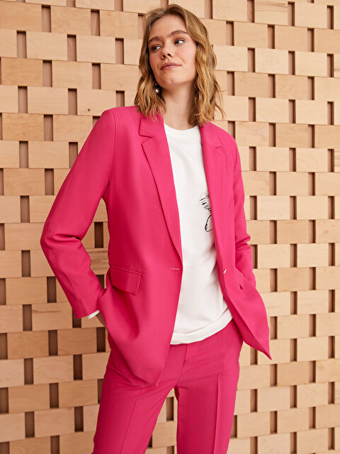 LCW Modest Plain Long Sleeve Women's Jacket - S3DM98Z8-RX3