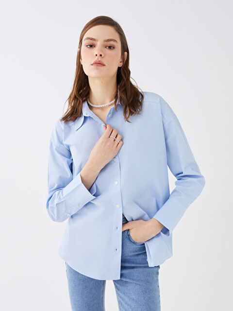 LCW Vision Poplin Women's Shirt - S3DQ60Z8-QYA