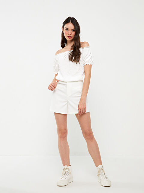 LCW Vision Regular Fit Women's Shorts - S3DT74Z8-FRC