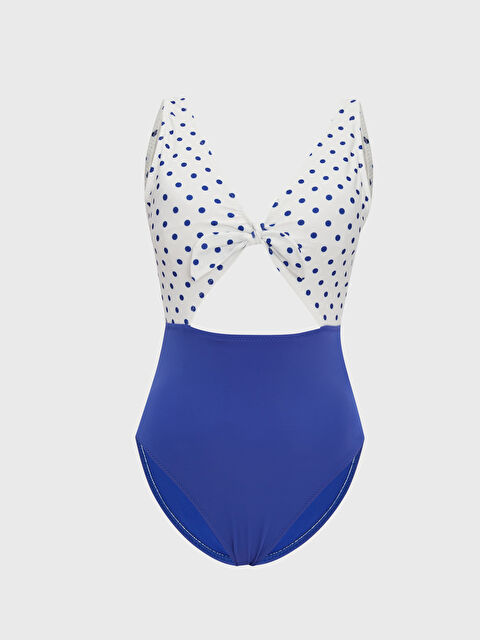 LCW DREAM V Yaka Puantiyeli Kadın Mayo - S3DU81Z8-LQQ