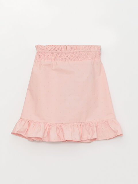 LCW Kids Beli Lastikli Fırfırlı Kız Çocuk Etek - S3DY28Z4-QWJ