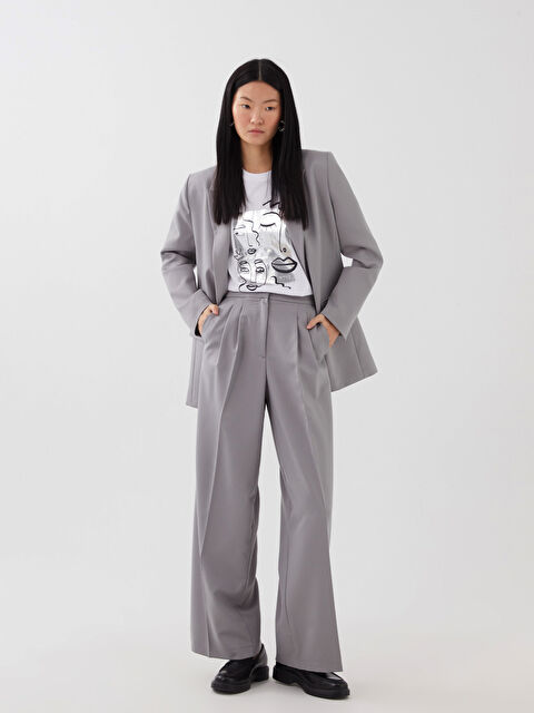 LCW Vision Kadın Rahat Kalıp Düz Pantolon - S3EB20Z8-QYE