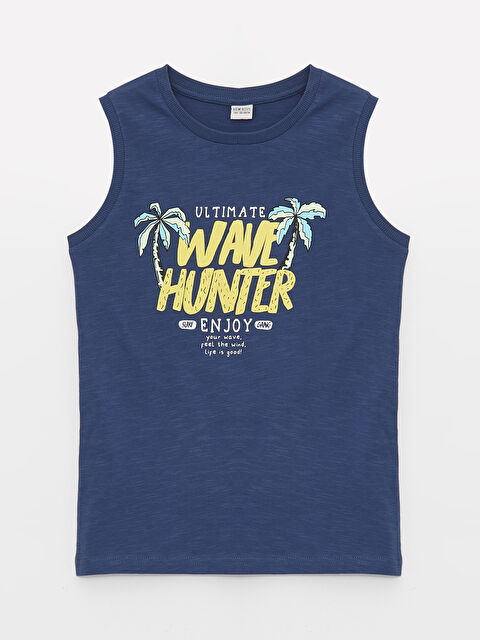 LCW Kids Relaxed Fit Crew Neck Boys' Tank Top - S3EB46Z4-HHX