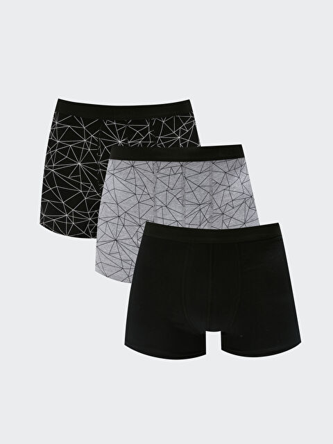 LC WAIKIKI Standard Fit Cotton Stretch Men's Boxer 3-pack - S3EL39Z8-LQJ