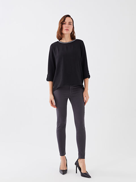 LCWAIKIKI Basic High Waisted Jupiter Super Skinny Fit Women's Jeans - S3EN97Z8-DC4