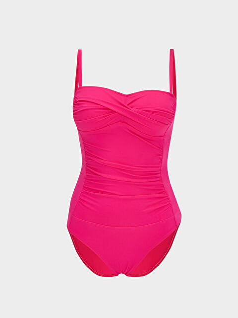 LCW DREAM Büzgü Detaylı Kadın Mayo - S3ET54Z8-CSD