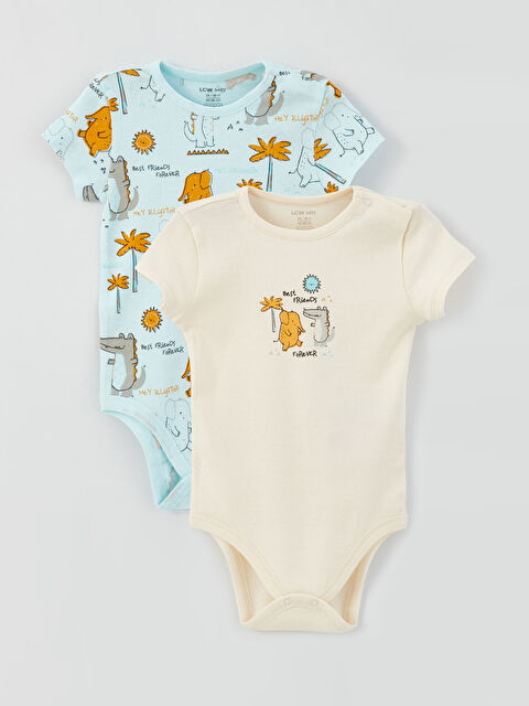 LCW baby Түймесі бар боди - S3FB40Z1-KXP