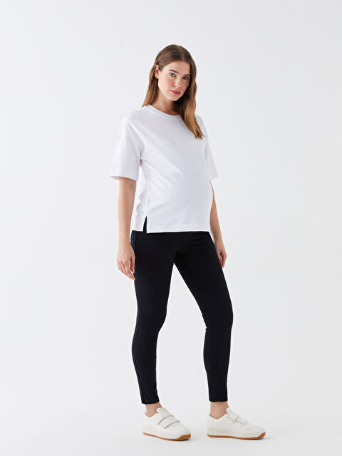 LCWAIKIKI Maternity Tummy Paneled Mercury Skinny Fit Maternity Jeans - S3FK89Z8-326