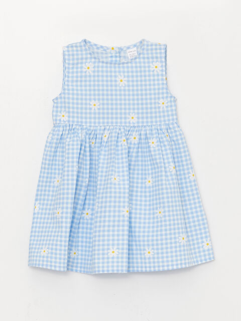 LCW baby Crew Neck Baby Girls' Dress - S3G005Z1-LLC