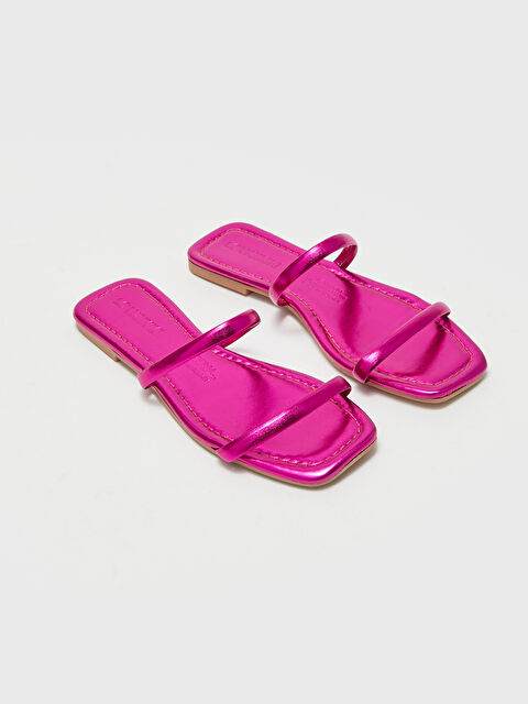 LCW STEPS Square Toe Women's Slippers - S3G072Z8-SMU