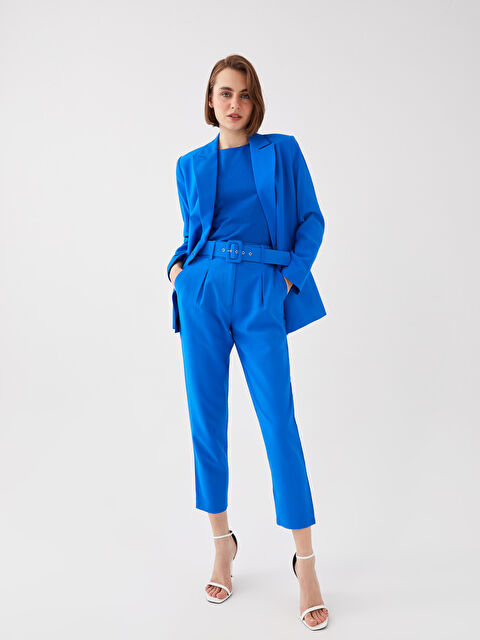 LCW Vision Жоғары бел кең пішімді әйелдерге арналған шалбар - S3G118Z8-RZV