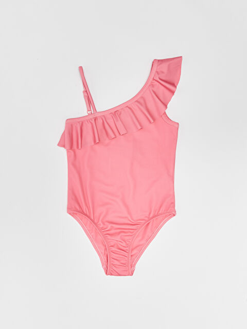 LCW ECO Fırfır Detaylı Kız Çocuk Mayo - S3G259Z4-CVH