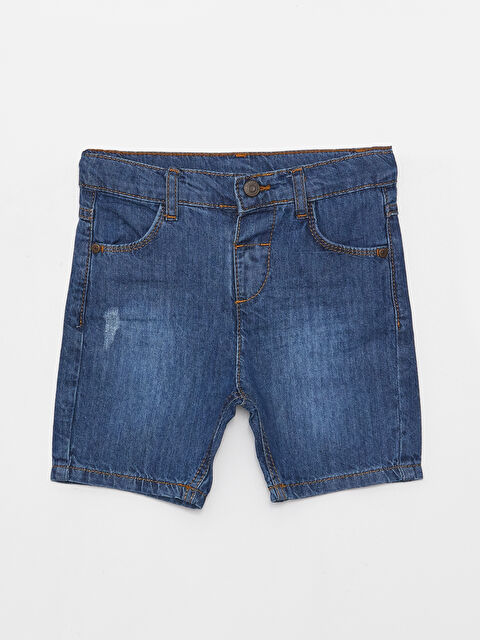 LCW baby Basic Baby Boys' Denim Shorts - S3G277Z1-H45