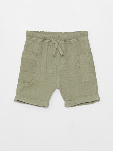 LCW baby Basic Baby Boys' Shorts - S3G296Z1-GGY