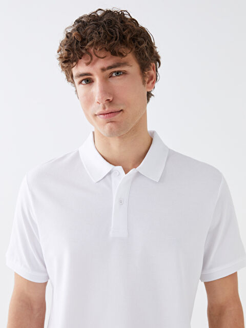 XSIDE Polo Neck Short Sleeve Jersey Men's T-Shirt - S3G416Z8-KE8