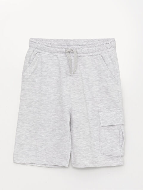 LCW ECO Beli Lastikli Basic Erkek Çocuk Şort