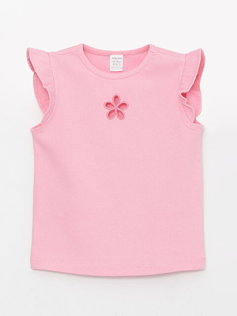 LCW baby Crew Neck Baby Girls' Tank Top - S3GJ47Z1-GA5