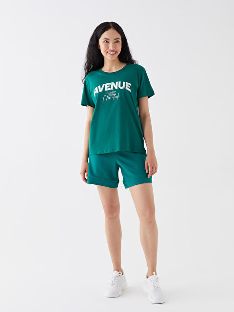 LCW Vision Kadın Beli Lastikli Düz Şort - S3GQ63Z8-HFR