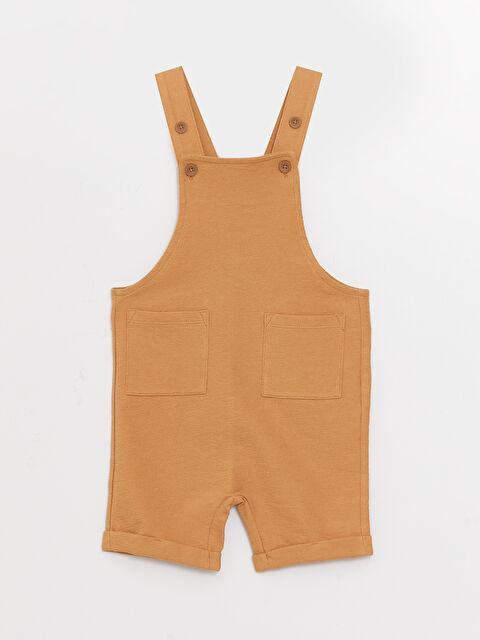 LCW baby دنغري أساسي بياقة مربعة للأولاد الرضع