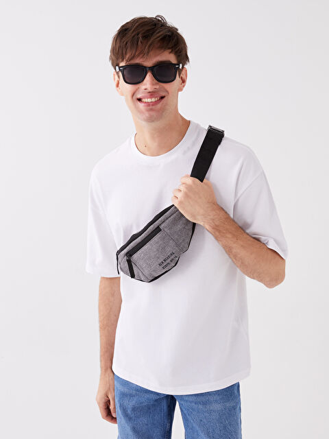 LCW ACCESSORIES Yazı Baskılı Erkek Bel Çantası - S3H129Z8-CT3