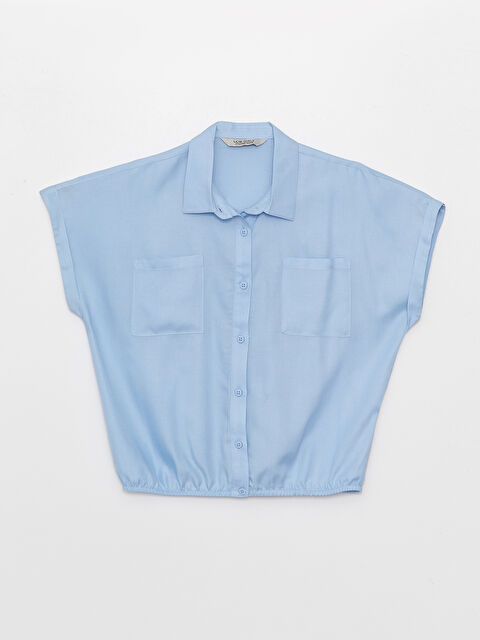 LCW Kids Rahat Kalıp Basic Kız Çocuk Gömlek - S3H719Z4-G7V